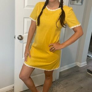 Vintage Misty Lane Yellow Dress